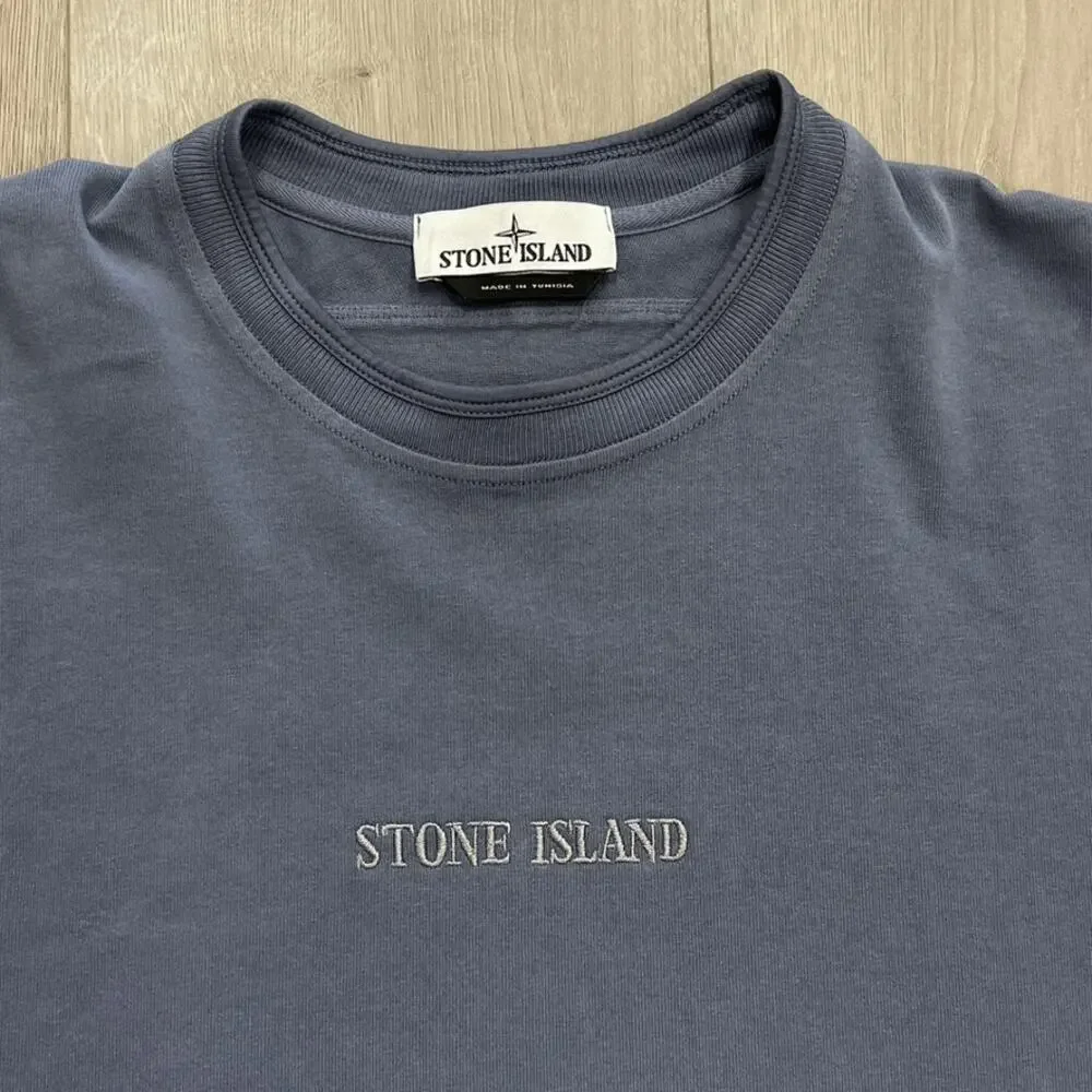 Stone Island Blue Tee Size Large L SF